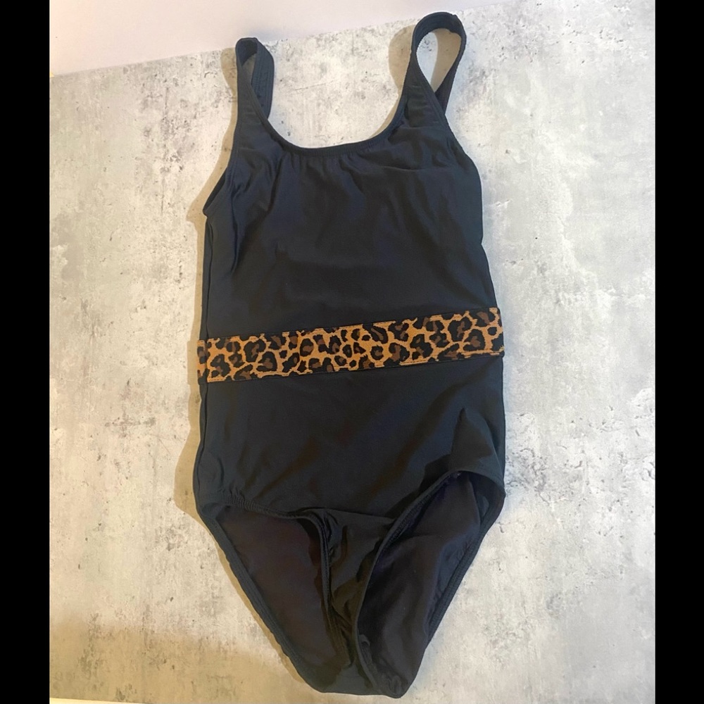 Girls Pily Q Black One Piece Bathing Suit 🩱